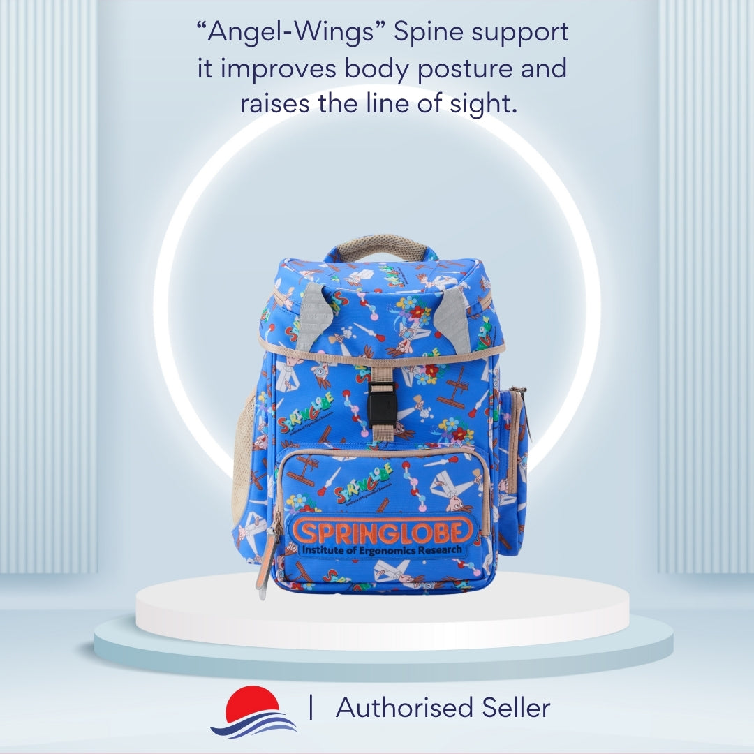 Pattern Springlobe Ergonomic School Bags Singapore