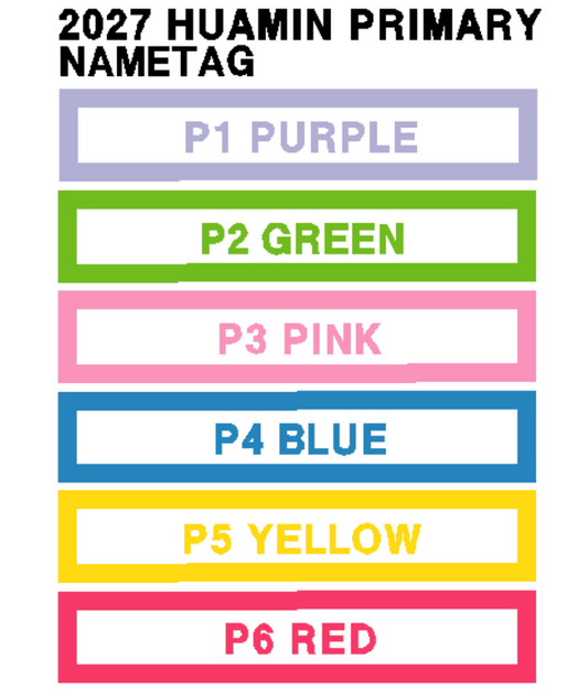 HMPS NAMETAGS