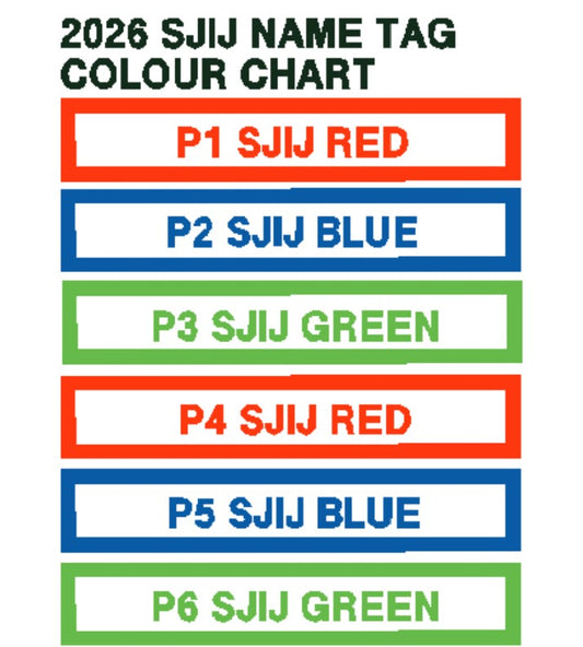 SJIJ NAMETAGS