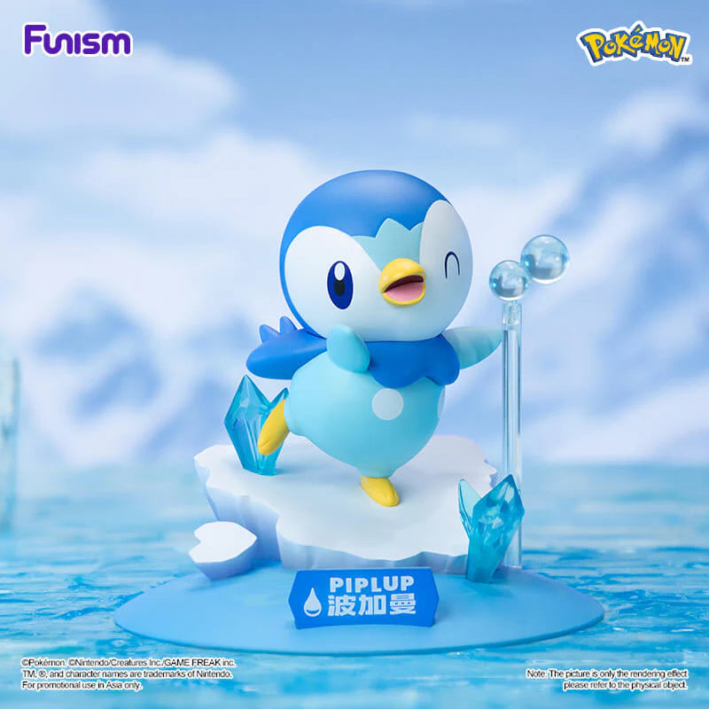 Pokémon Piplup Twinkmont Figure