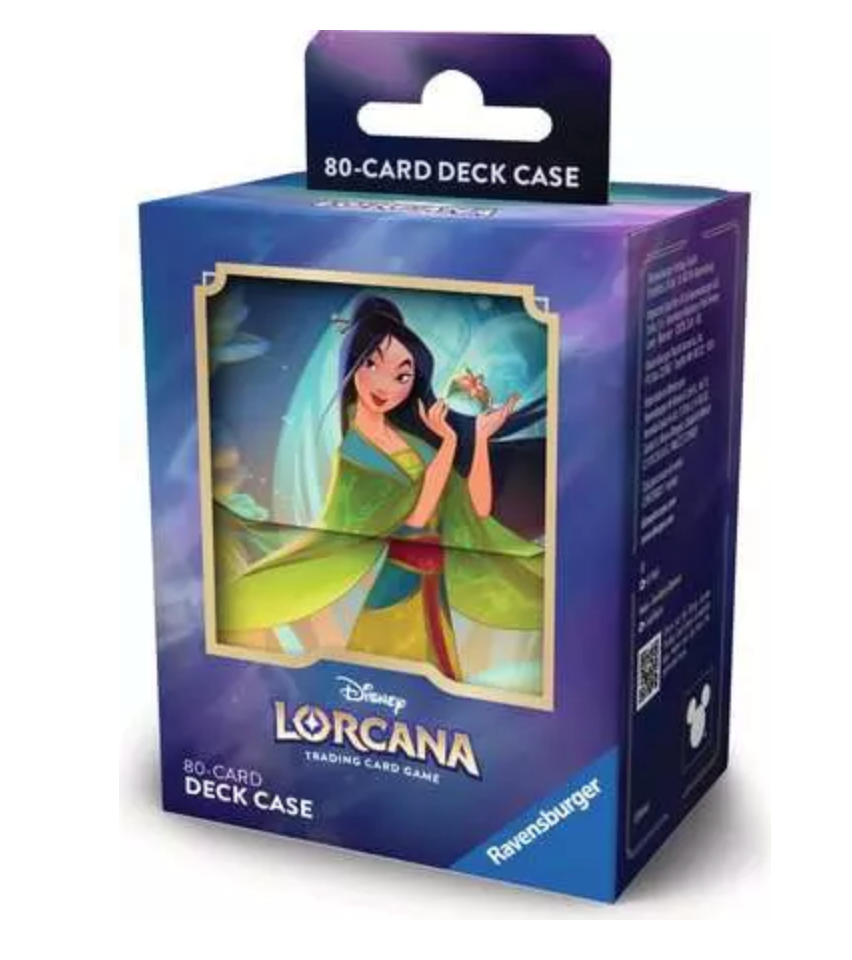 Disney Lorcana - Set 9 - Fabled - Deck Case - Mulan Disney Lorcana - Set 9 - Fabled - Deck Case - Mulan