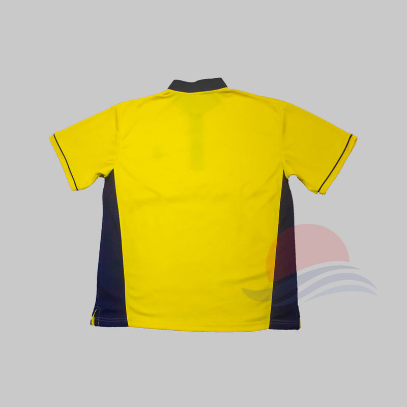 LSPS Navy Collar PE T-Shirt Back View