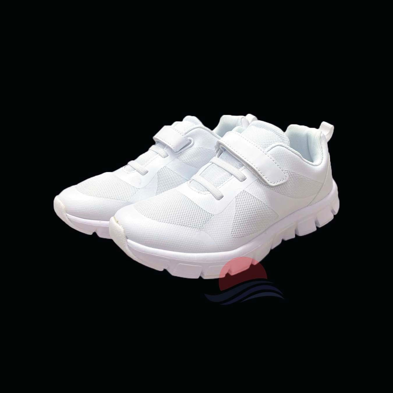 White velcro hot sale school shoes