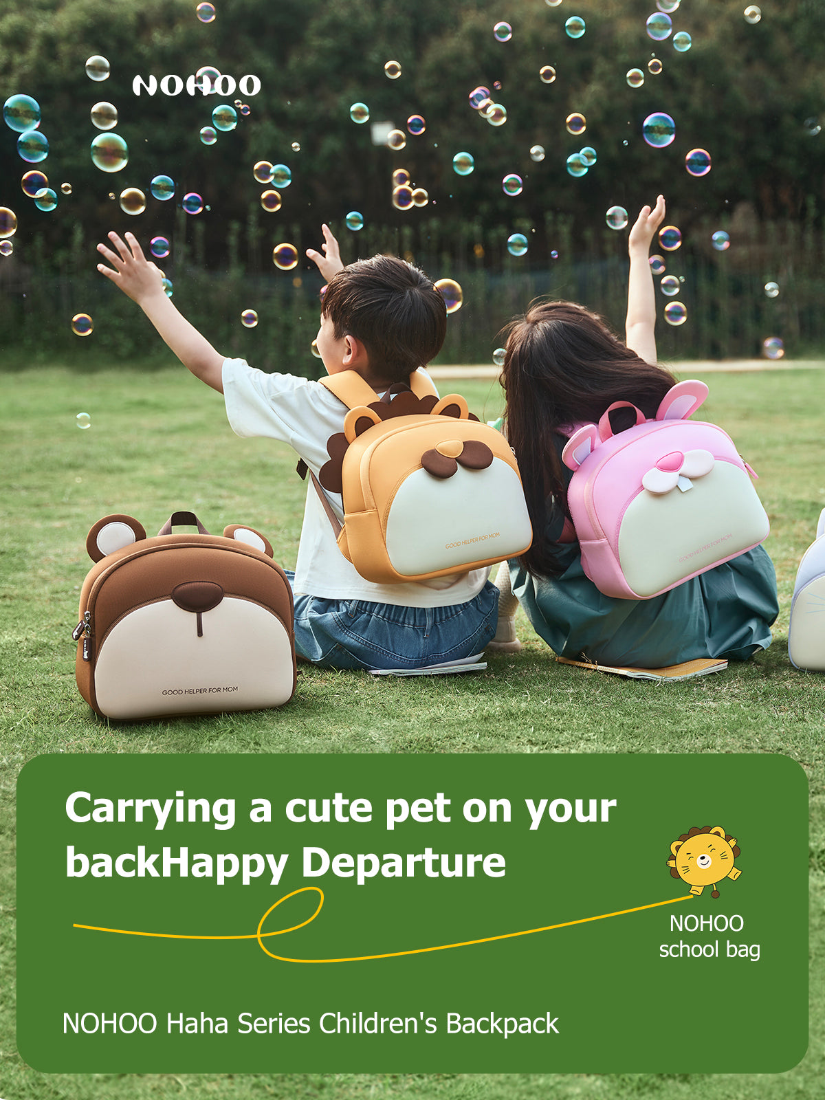 Animals Toddler Backpack