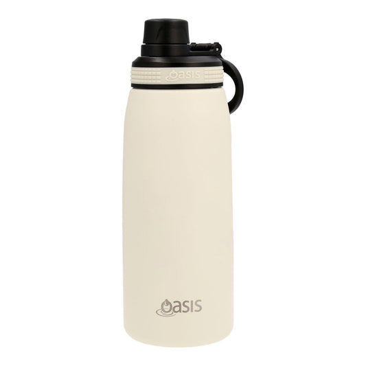 Oasis Stainless Steel Insulated Sports Water Bottle with Screw Cap 780ML (ALABASTER)