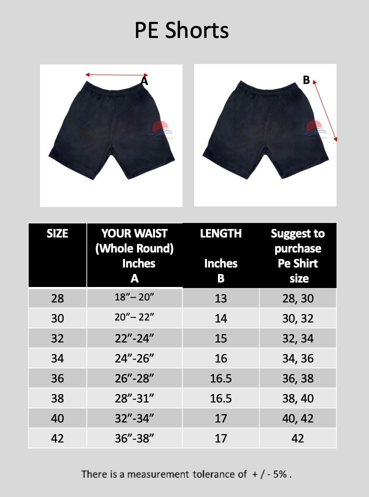 MCS PE Shorts