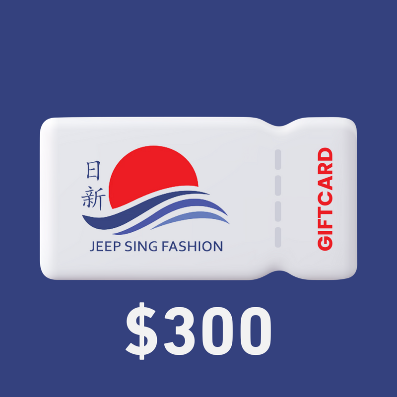 Jeep Sing Fashion eGift Card