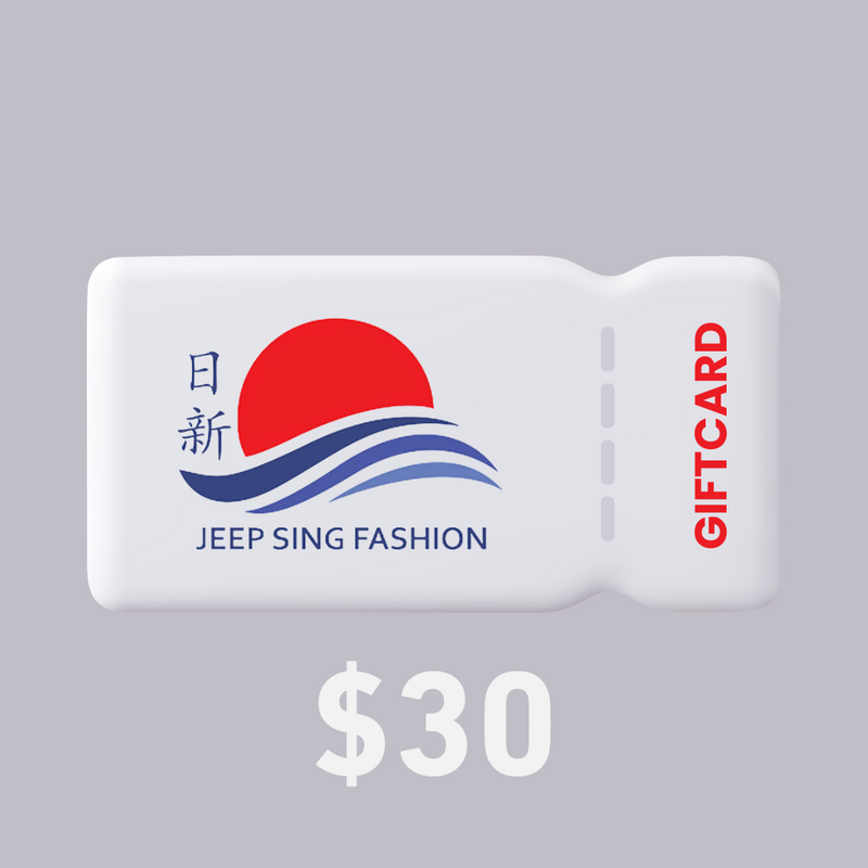 Jeep Sing Fashion eGift Card