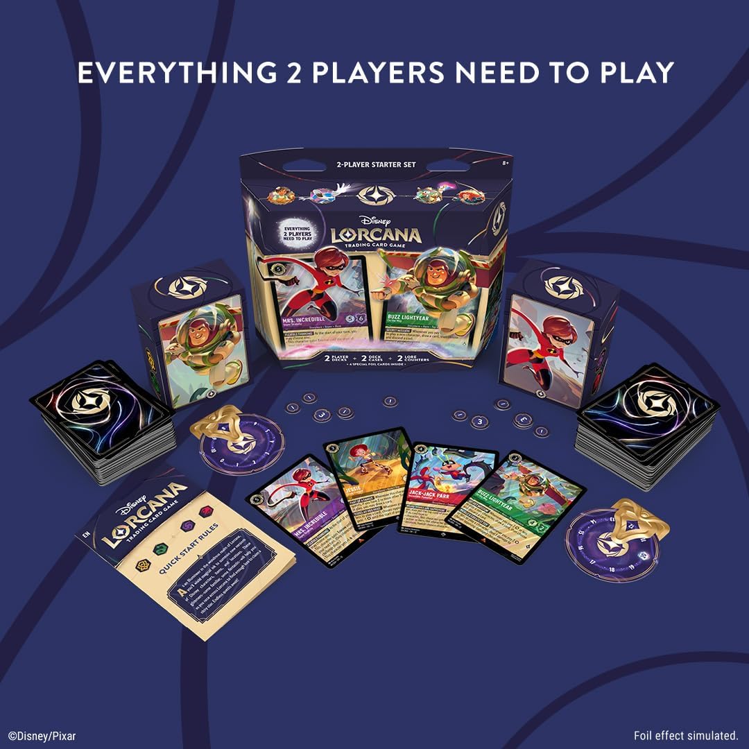 Disney Lorcana - Set 12 - Wilds Unknown - 2-PLAYER STARTER SET