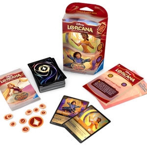 Disney Lorcana - Set 8 - Reign of Jafar: Tiana & Bruno (Amber & Amethyst) Single-Player Deck