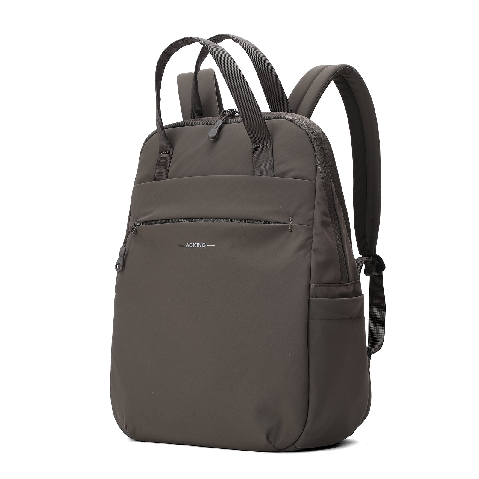Aoking Waterproof Executive Backpack with Suitcase Strap and Anti-Theft Pocket XN58788F