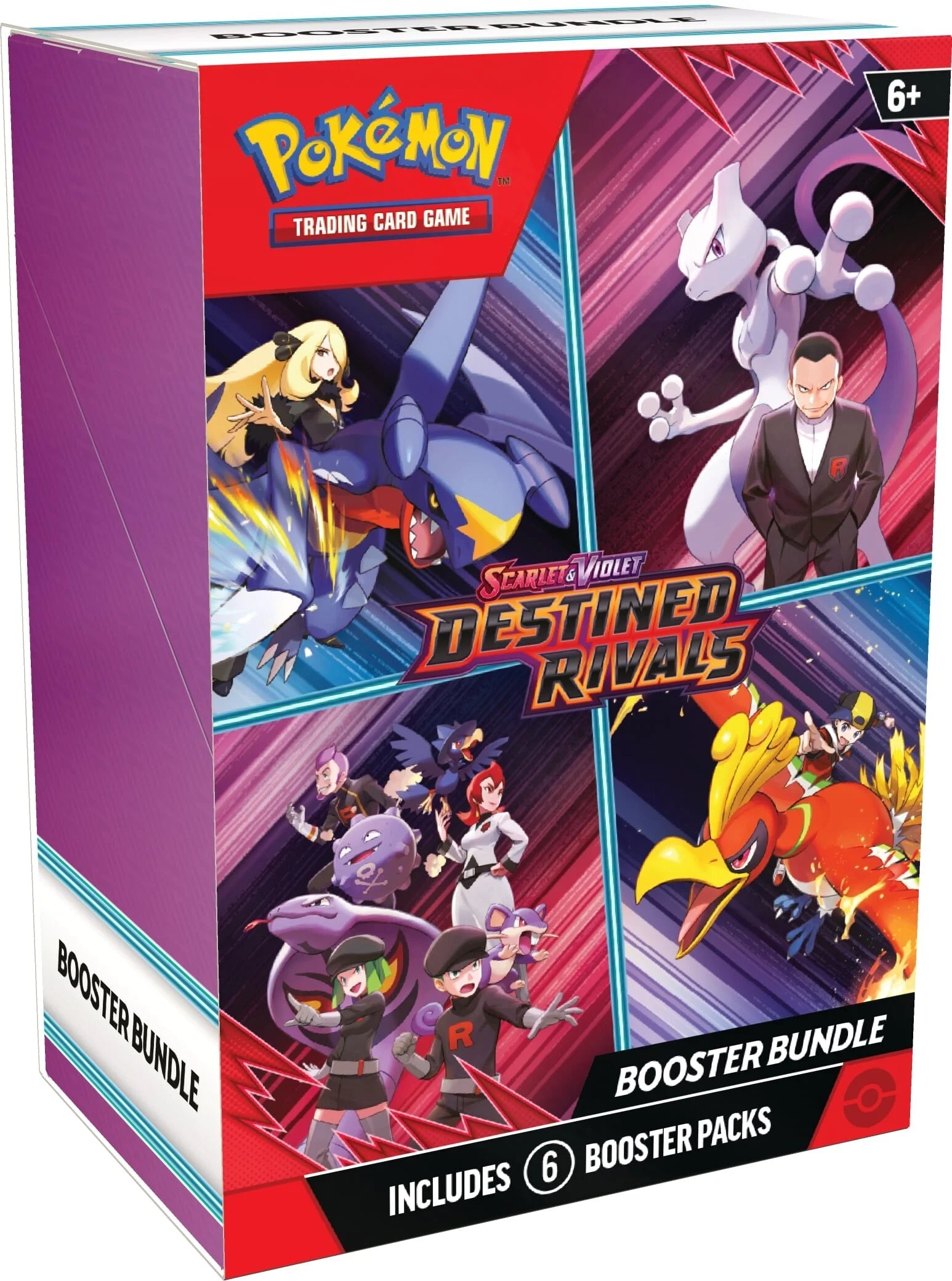Pokemon TCG SV10 Destined Rivals - 6 Booster Bundle