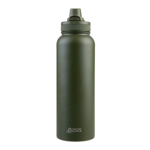 Oasis Stainless Steel Thermal Sports Bottle Quick Release 1.1L