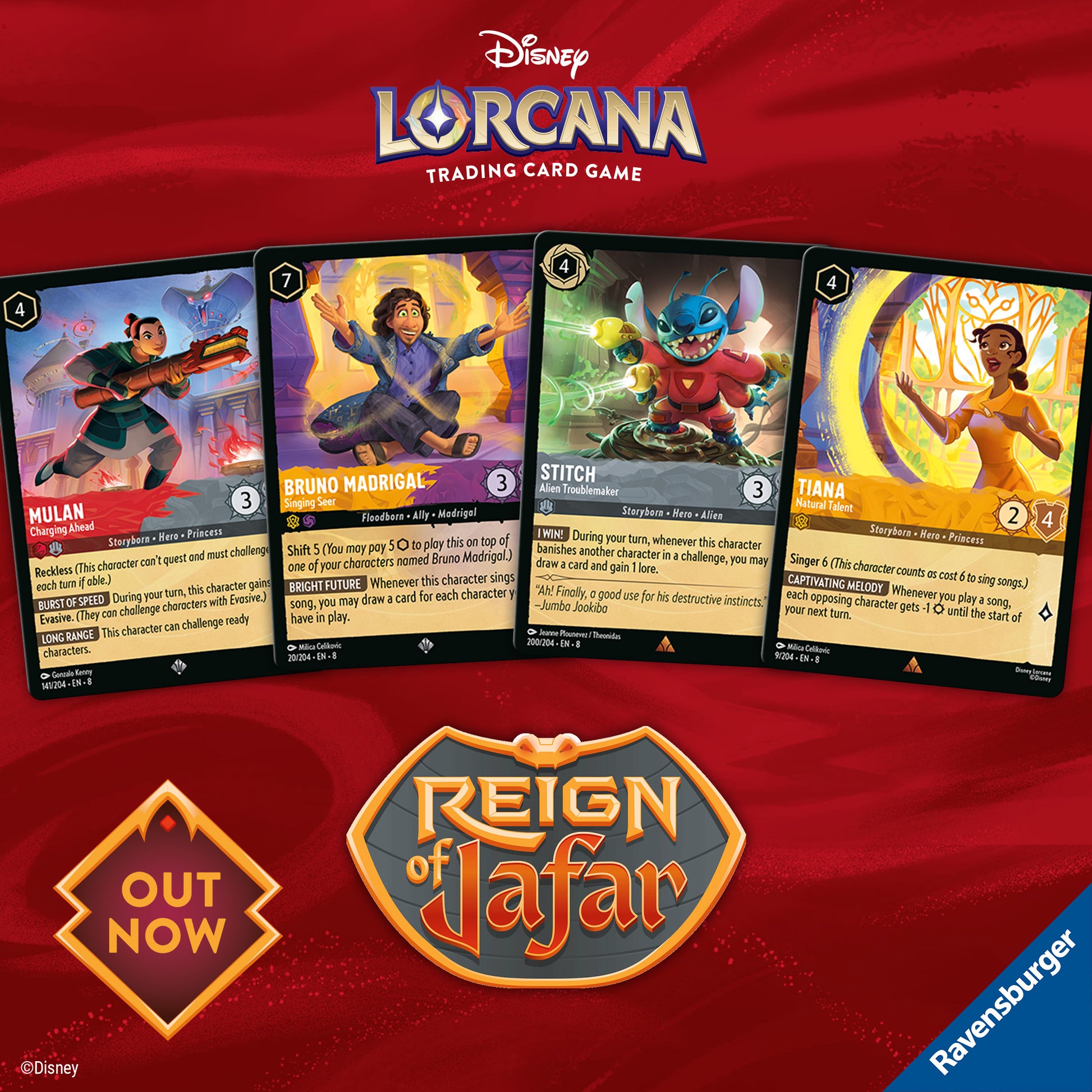 Disney Lorcana - Set 8 Reign of Jafar Booster Box Disney Lorcana - Set 8 Reign of Jafar Booster Box
