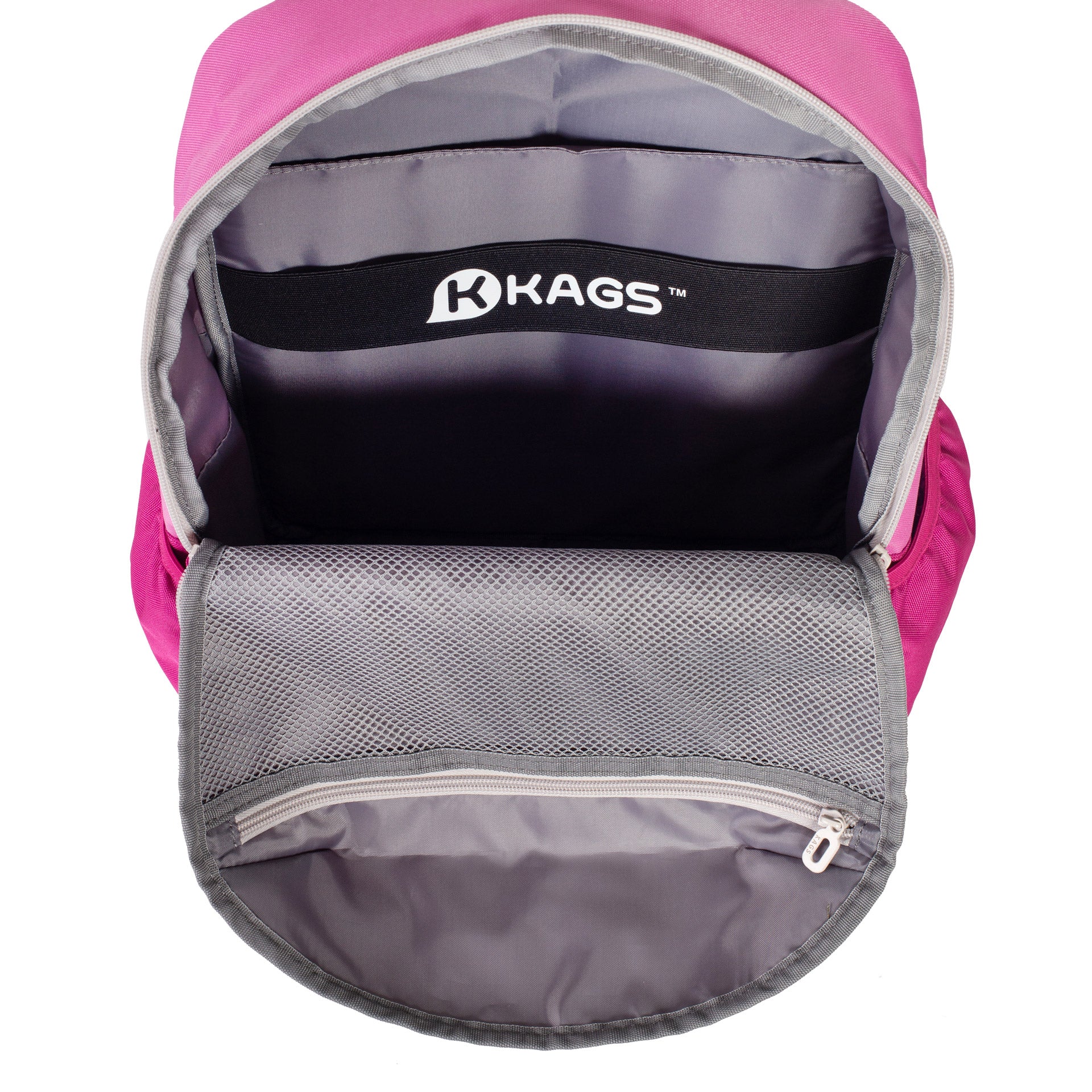 KAGS ESSENTIALS 101 Multifunctional Lightweight Backpack for Kids - Magenta