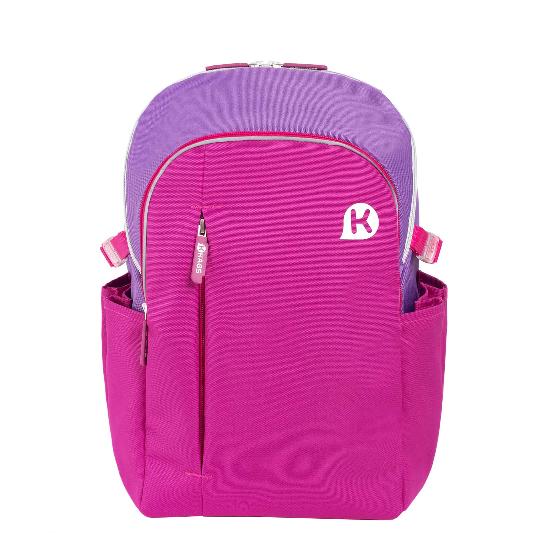 KAGS FERGUS Series Ergonomic School Backpack - Magenta