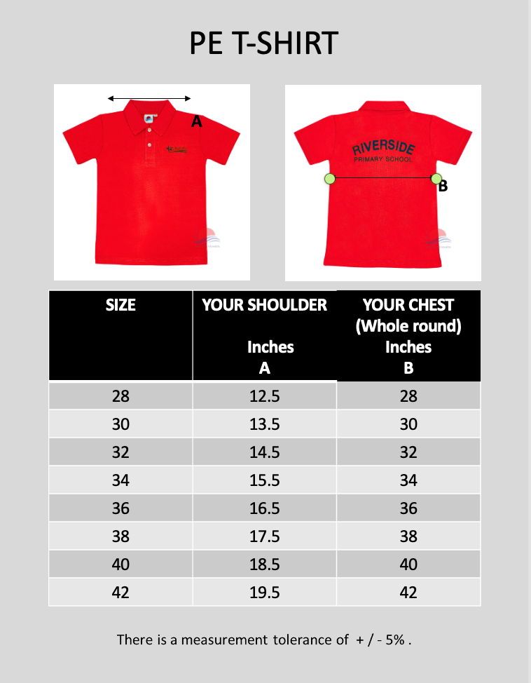 RSPS Red PE T-Shirt
