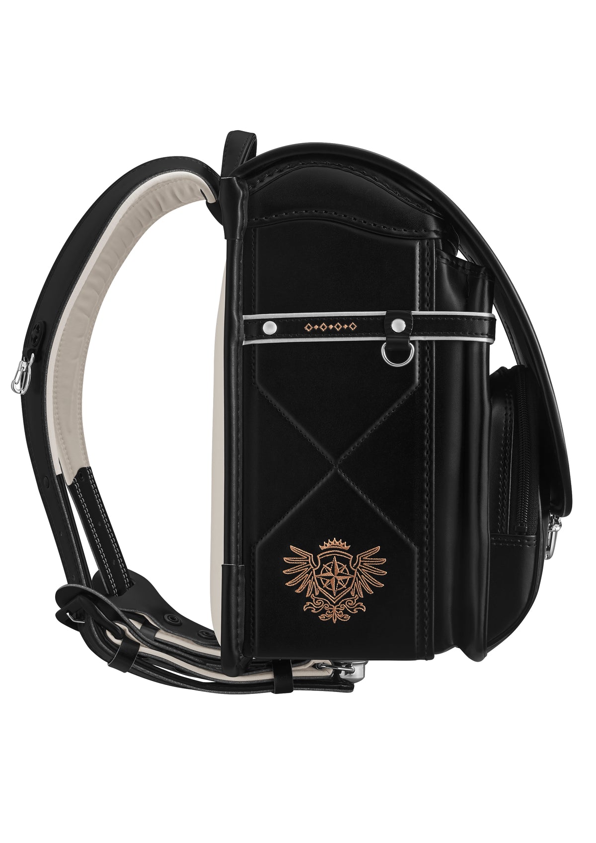 Black Semi Classic Randoseru ランドセル Black Semi Classic Randoseru ランドセル