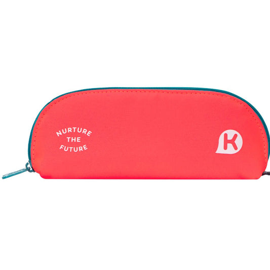 KAGS IZZY Series Pouch Type Pencil Case - Coral