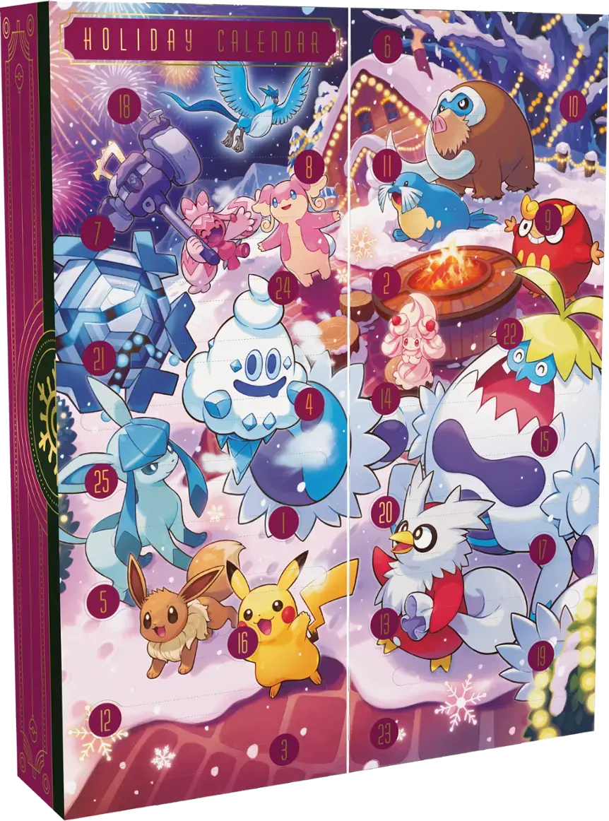 Pokemon TCG Holiday Calendar 2025