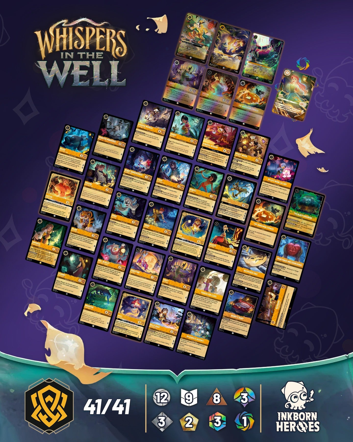 Disney Lorcana - Set 10 - Whispers in the Well - Booster Box