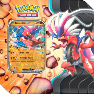 Pokemon TCG: Slashing Legends EX Tin 5 Packs