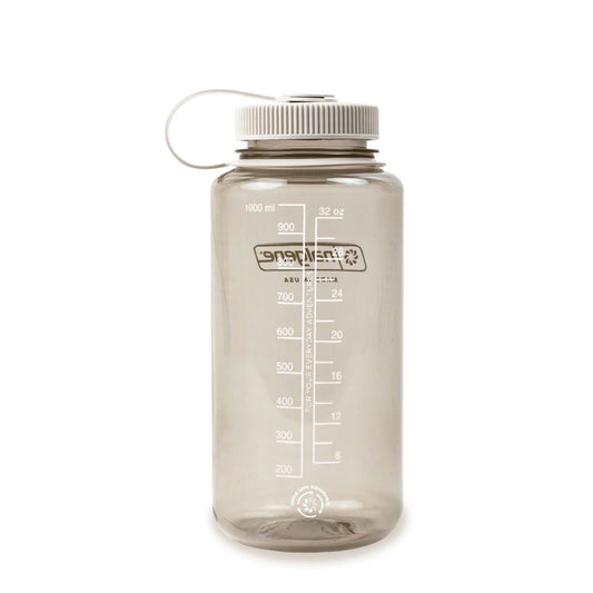Nalgene 32oz Wide Mouth Sustain Water Bottle (Monochrome) - Cotton