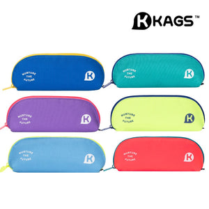 KAGS IZZY Series Pouch Type Pencil Case - Yellow