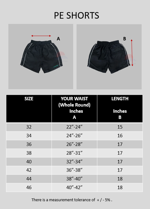 EFSS PE Shorts