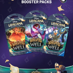 Disney Lorcana - Set 10 - Whispers in the Well - Sleeved Booster Pack
