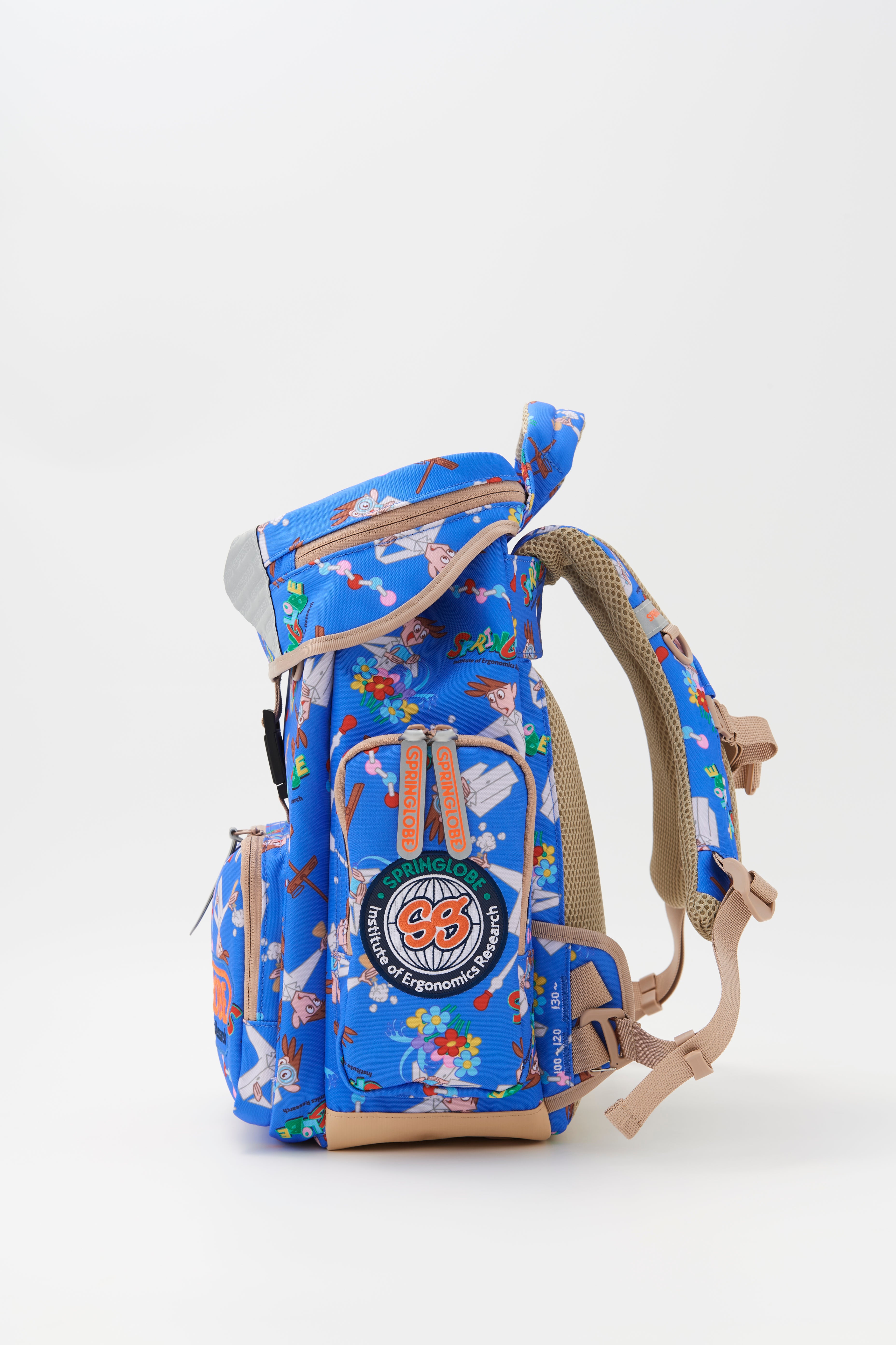 Pattern Springlobe Ergonomic School Bags Singapore