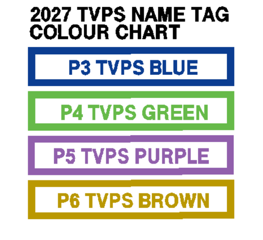 TVPS NAMETAGS