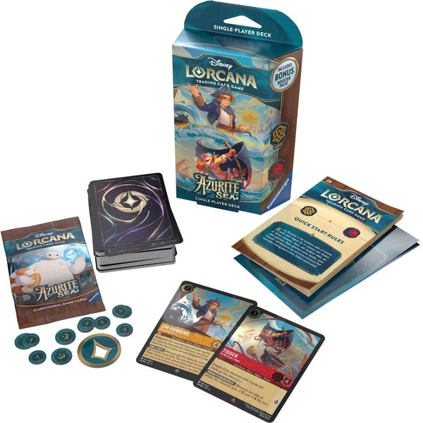 Disney Lorcana - Set 6 - Azurite Sea: Jim Hawkins & Tigger (Amber & Ru