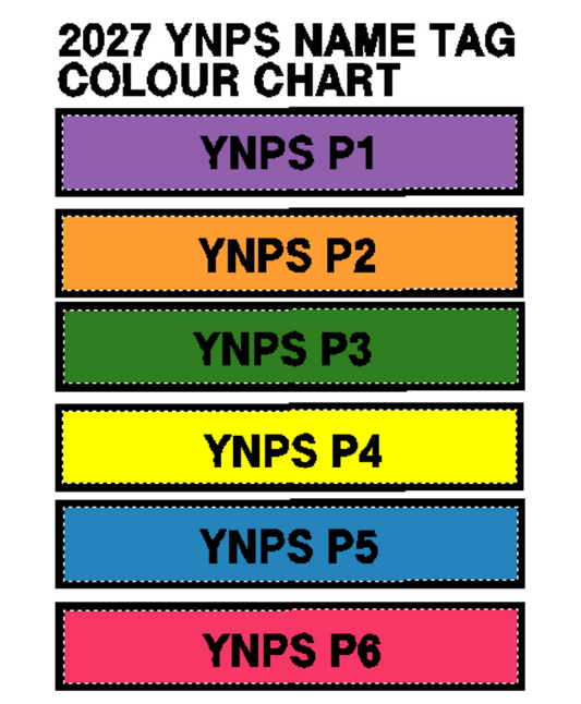YNPS NAMETAGS