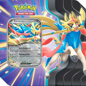 Pokemon TCG: Slashing Legends EX Tin 5 Packs
