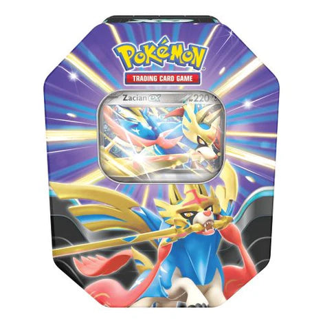 Pokemon TCG: Slashing Legends EX Tin 4 Packs