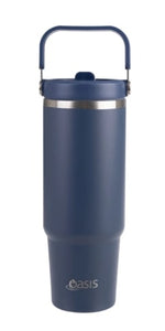 Oasis Stainless Steel Insulated Voyager Carry Tumbler With Sipper Straw 900ML / 32oz