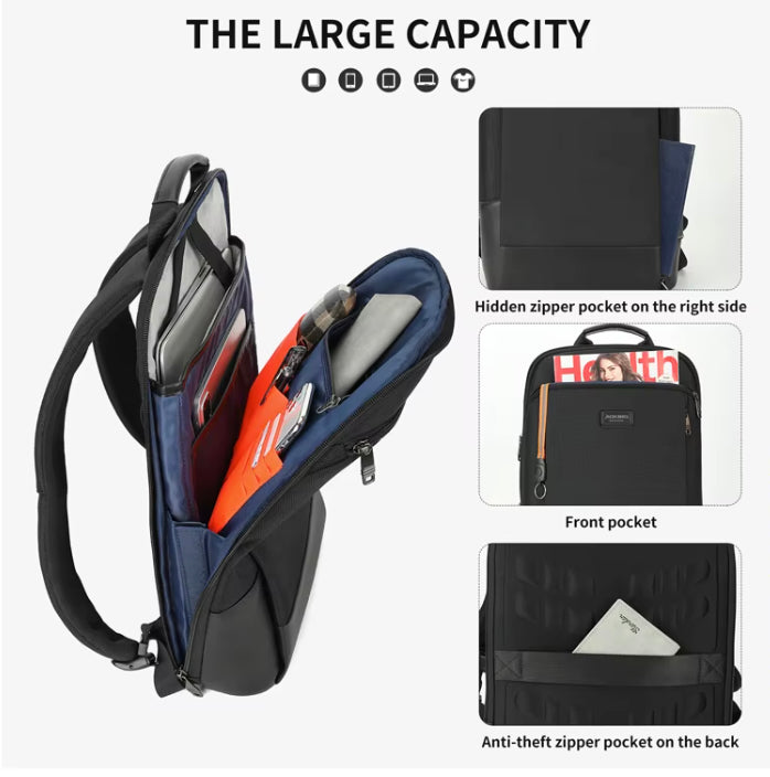Aoking Laptop Backpack Black SN4804-W
