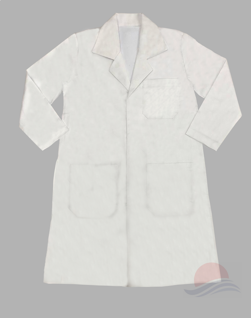 NUS High School UNISEX White Lab Coat