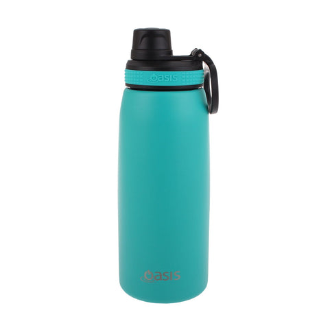 Oasis Stainless Steel Insulated Sports Water Bottle with Screw Cap 780ML (TURQUOISE)