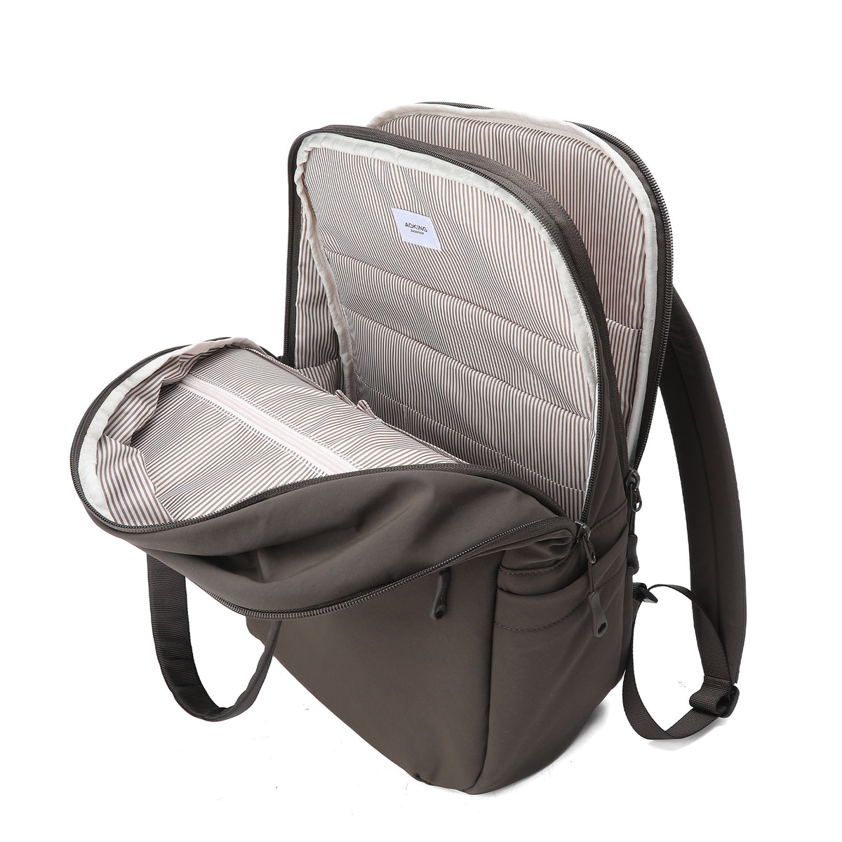 Aoking Waterproof Executive Backpack with Suitcase Strap and Anti-Theft Pocket XN58788F