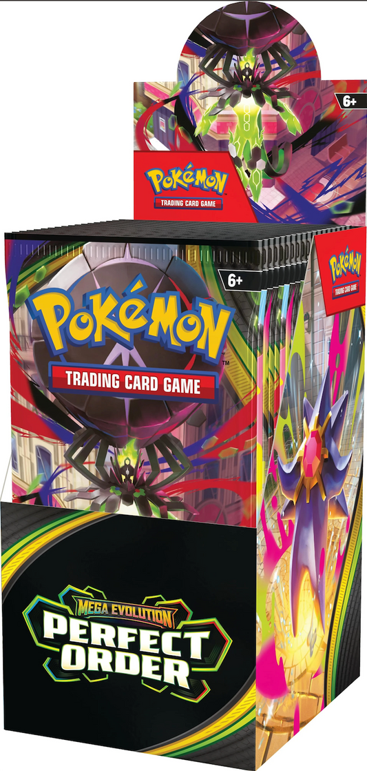 Pokémon TCG: Mega Evolution-Perfect Order Booster Display Box (18 Packs)