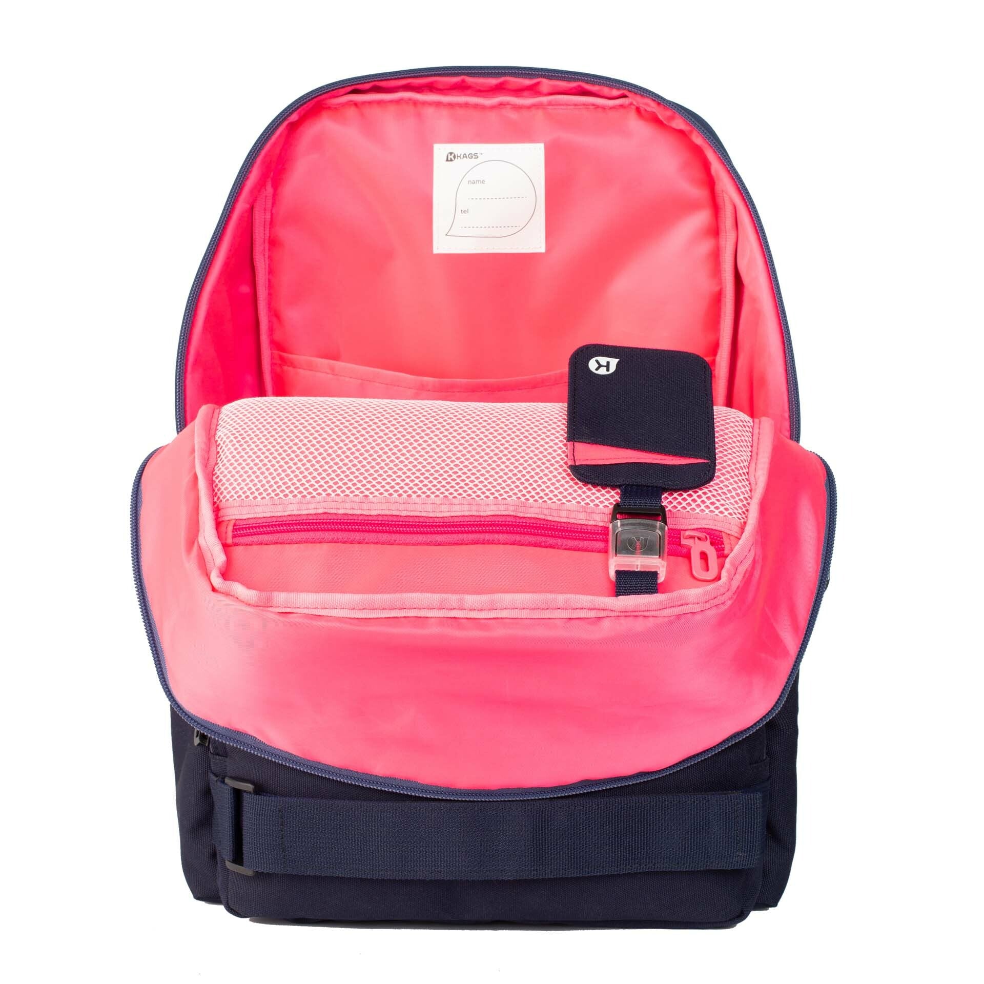 KAGS GRAFTON Series Ergonomic School Backpack - Pink