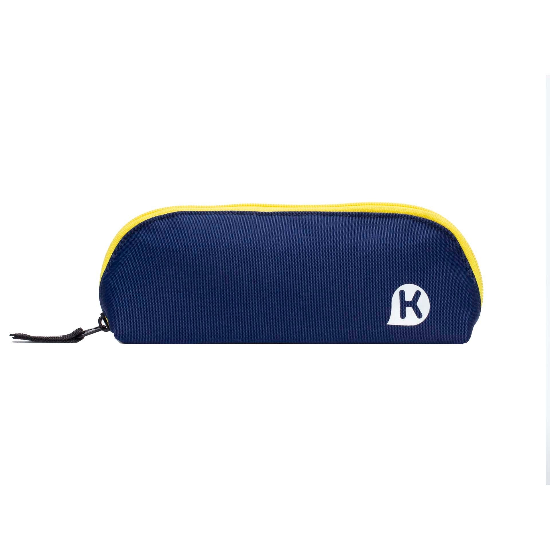 KAGS CHESTER Series Pouch Type Pencil Case - Navy