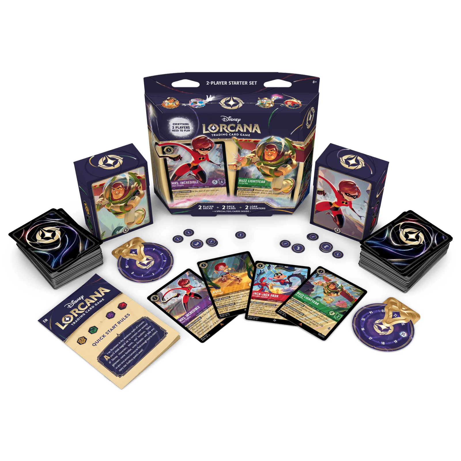 Disney Lorcana - Set 12 - Wilds Unknown - 2-PLAYER STARTER SET
