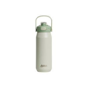Oasis Ceramic Stainless Steel Triple Wall Capri Quick Release Drink Bottle 750ML