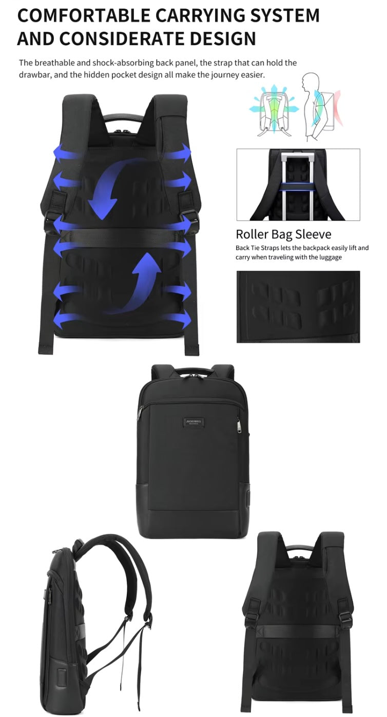 Aoking Laptop Backpack Black SN4804-W