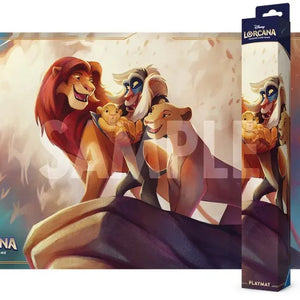 Disney Lorcana - Set 13 - Attack Of The Vine - Playmat - Mufasa, Rafiki and Simba