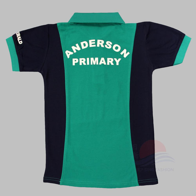 ADPS Green PE T-Shirt back view