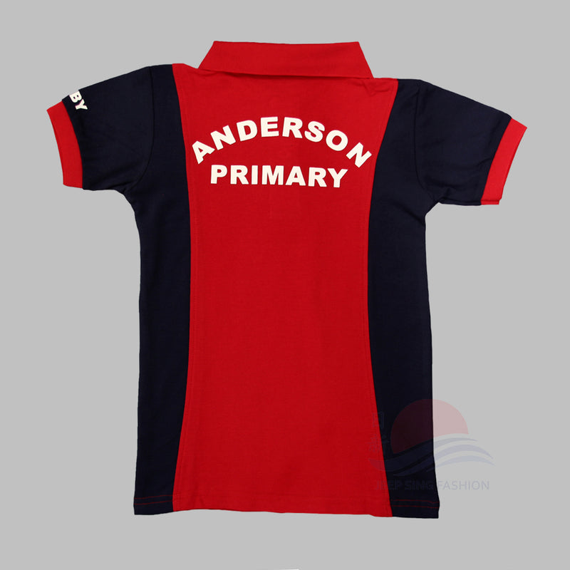 ADPS Red PE T-Shirt (Back view)